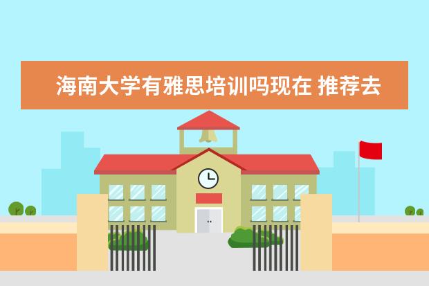 海南大学有雅思培训吗现在 推荐去河北上大学吗?