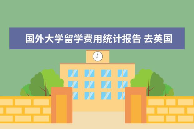 国外大学留学费用统计报告 去英国留学,一年费用大概多少?